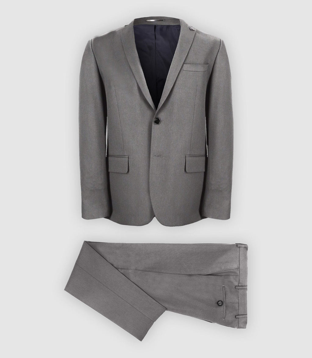 Costume 2 boutons gris - IZAC