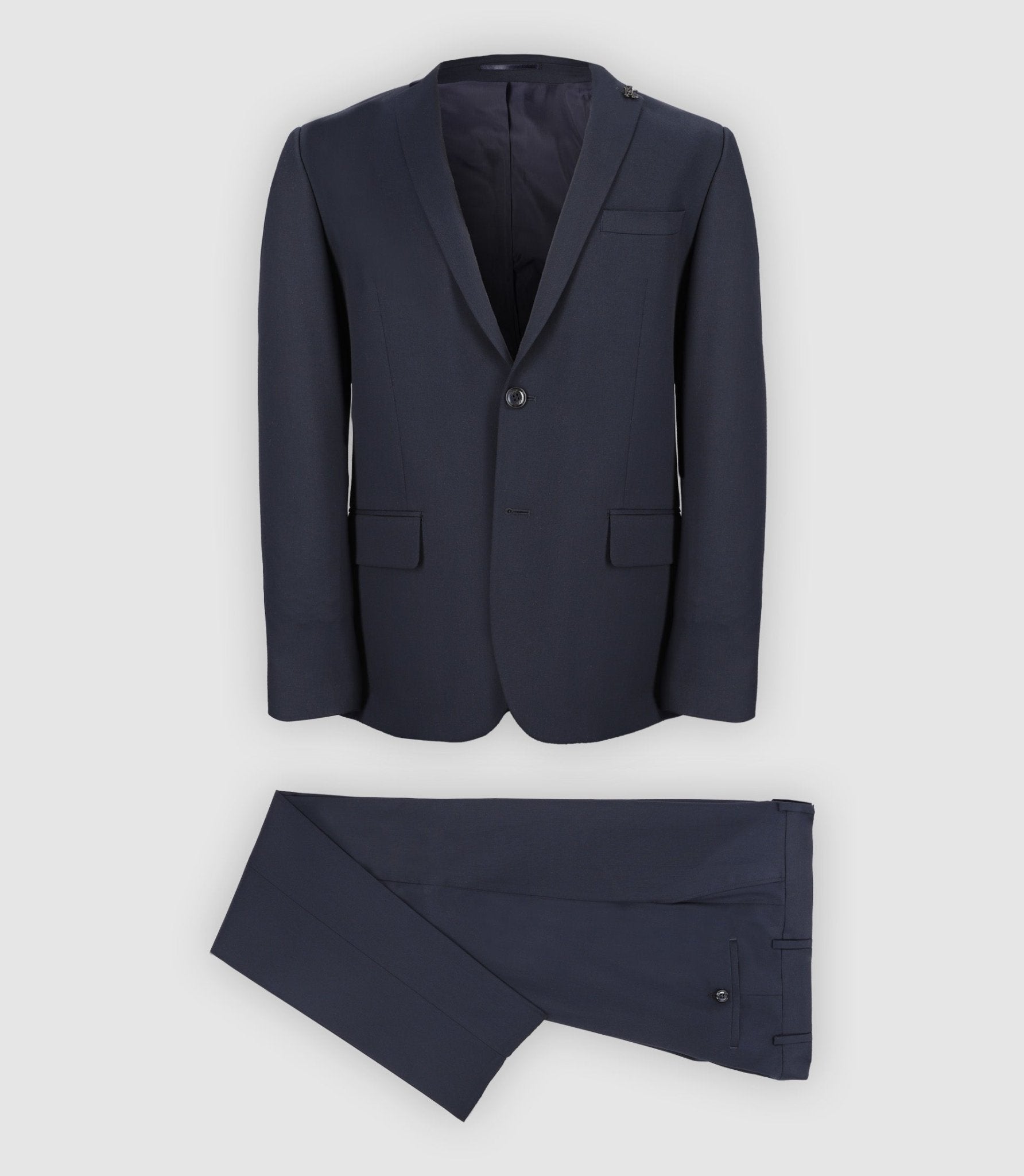 Costume avec 2 boutons marine - IZAC