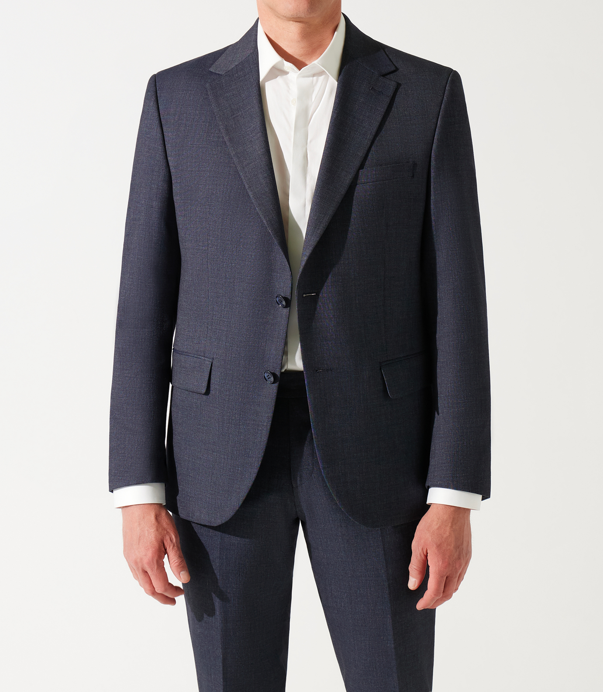 Costume bleu denim 2 boutons - IZAC