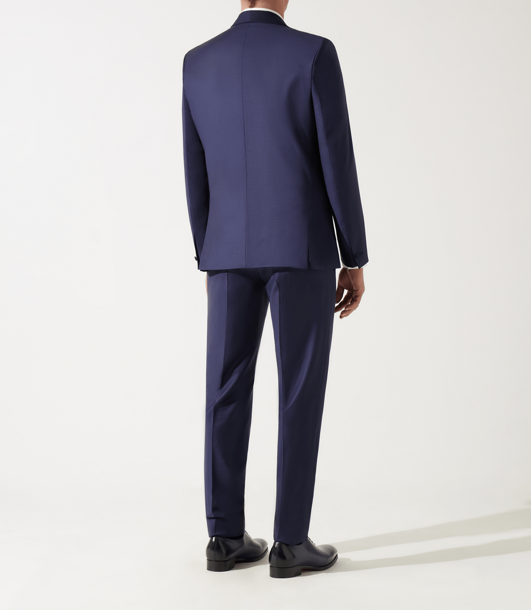 Costume de cérémonie à col châle marine - IZAC