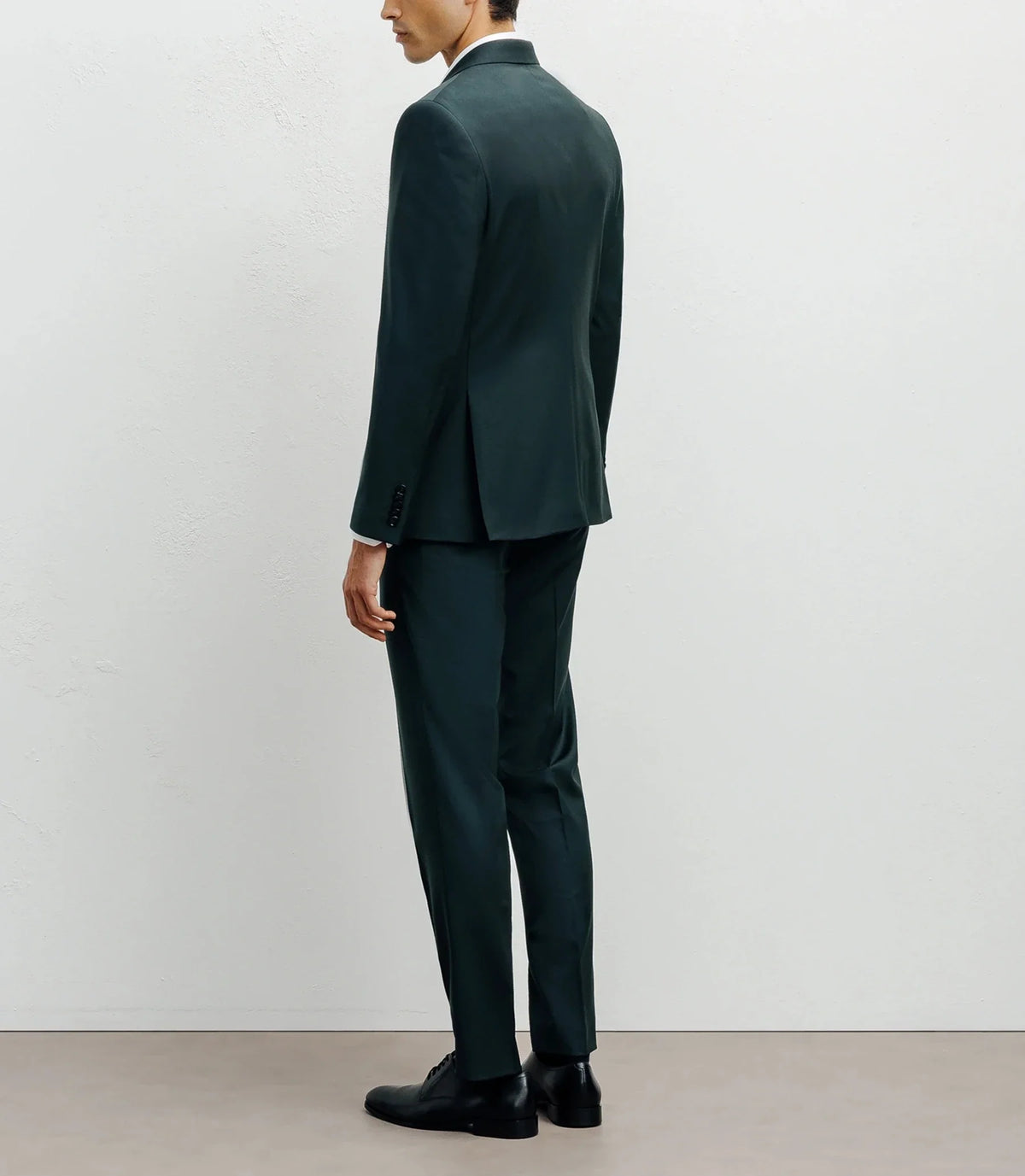 Costume ajusté 2 boutons vert - IZAC