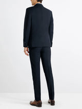 Costume 2 boutons laine bleu marine - IZAC