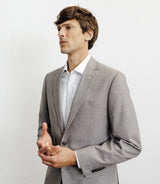 Costume avec 2 boutons beige