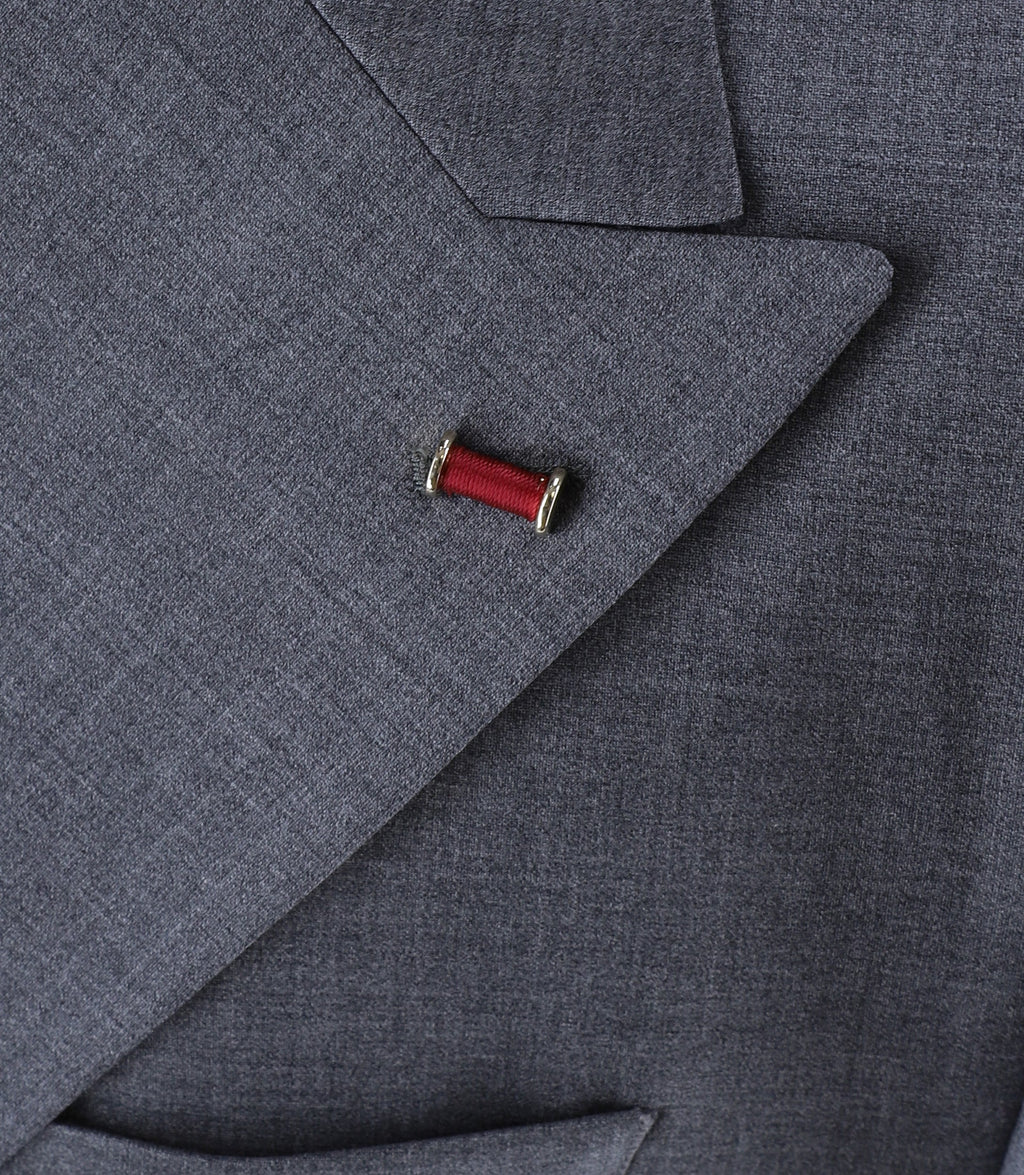 Costume croisé gris - IZAC