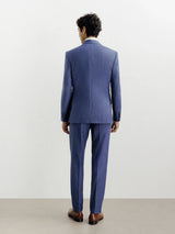 Costume en laine bleu - IZAC