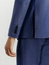 Costume en laine bleu - IZAC