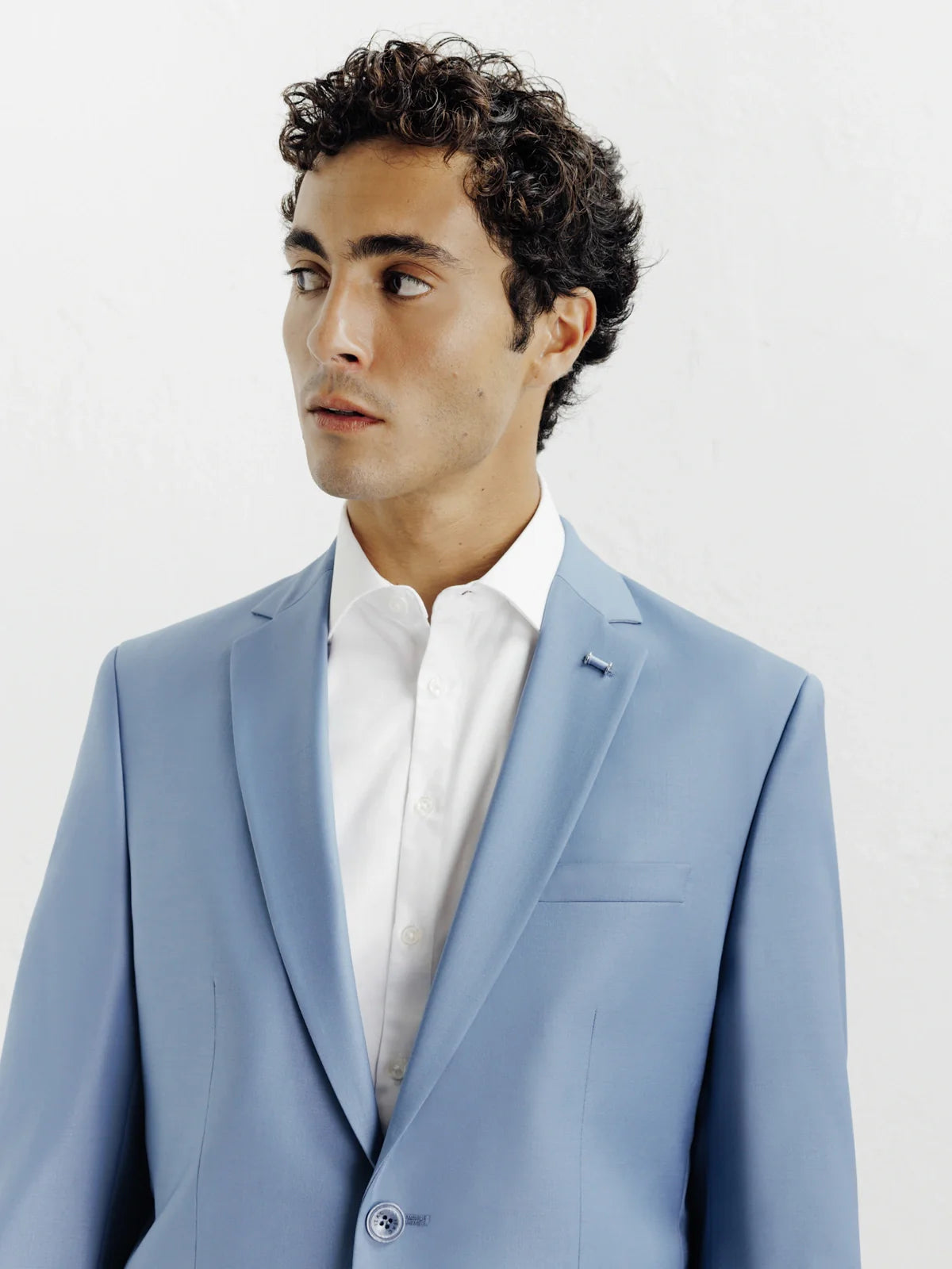 Costume 3 pièces cérémonie bleu ciel - IZAC