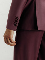 Costume 3 pièces cérémonie framboise - IZAC