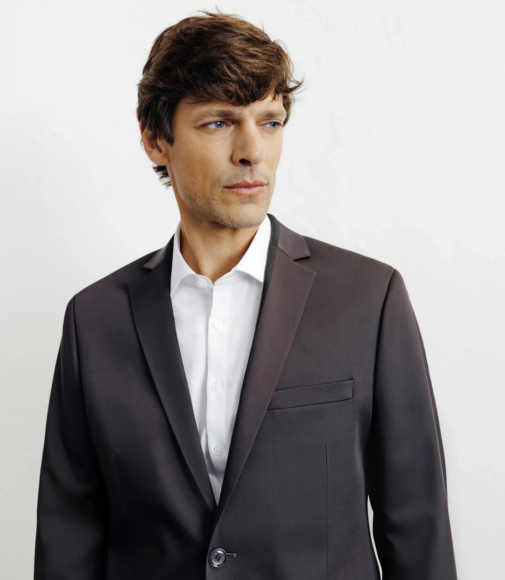 Costume 2 boutons bordeaux - IZAC