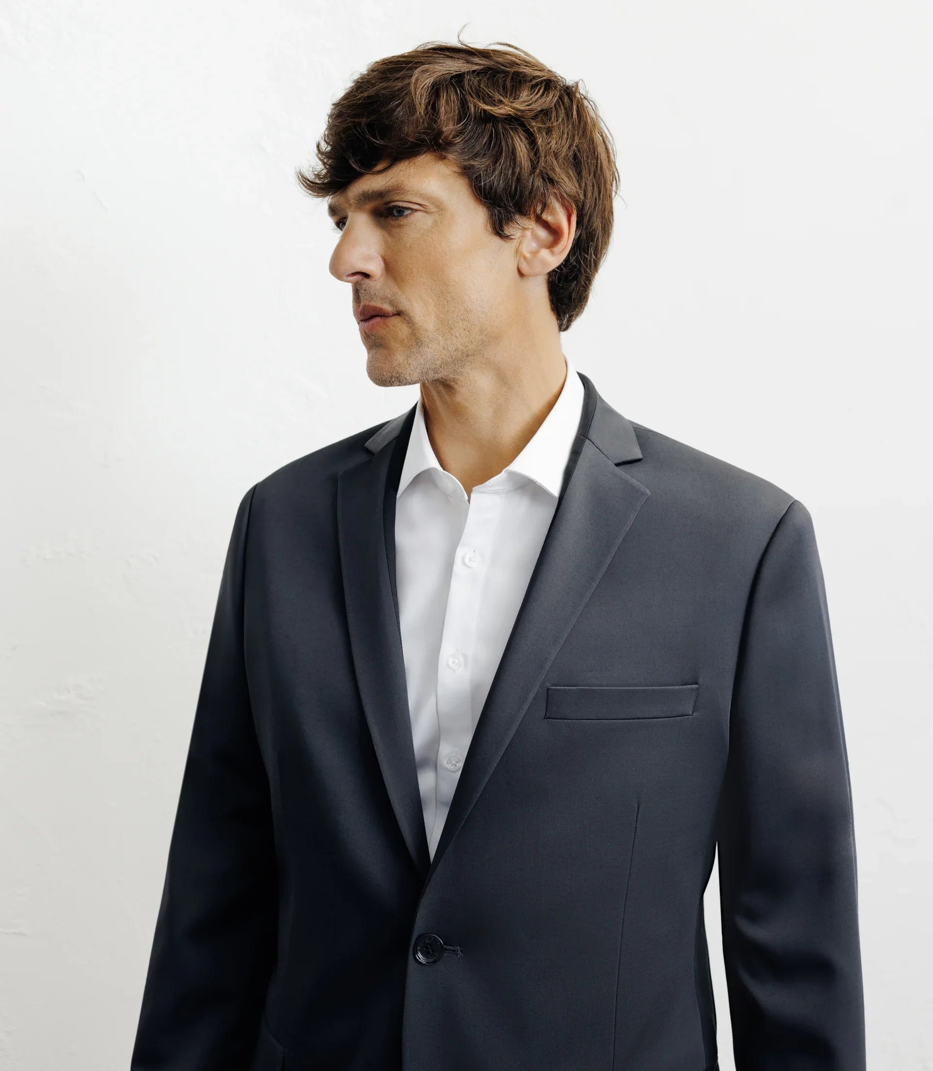 Costume 2 boutons gris - IZAC