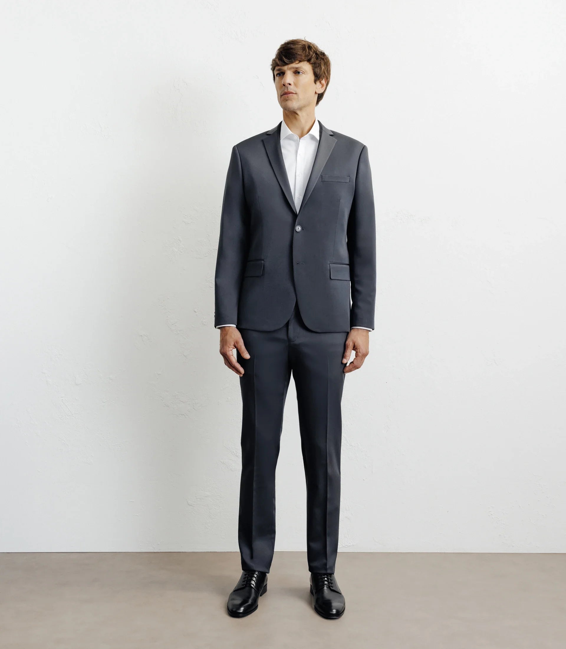 Costume 2 boutons gris - IZAC