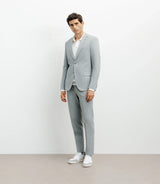 Costume 2 boutons gris - IZAC