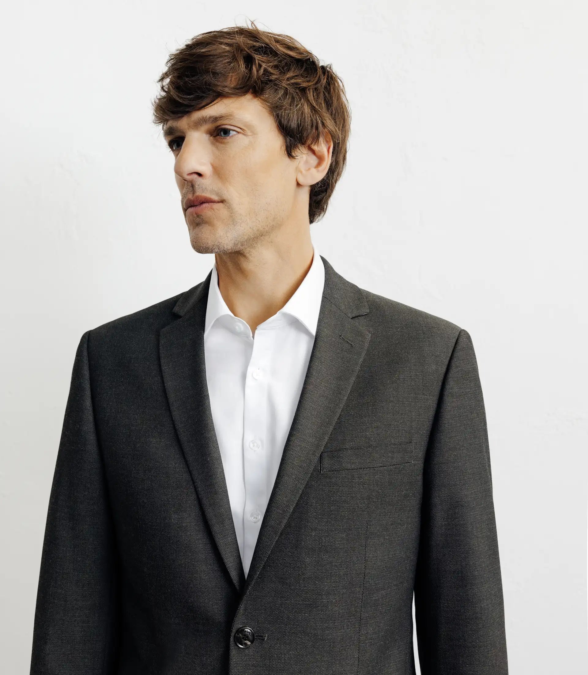 Costume 2 boutons marron - IZAC