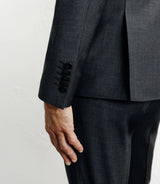 Costume 2 boutons gris foncé - IZAC