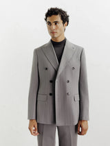 Costume croisé gris - IZAC