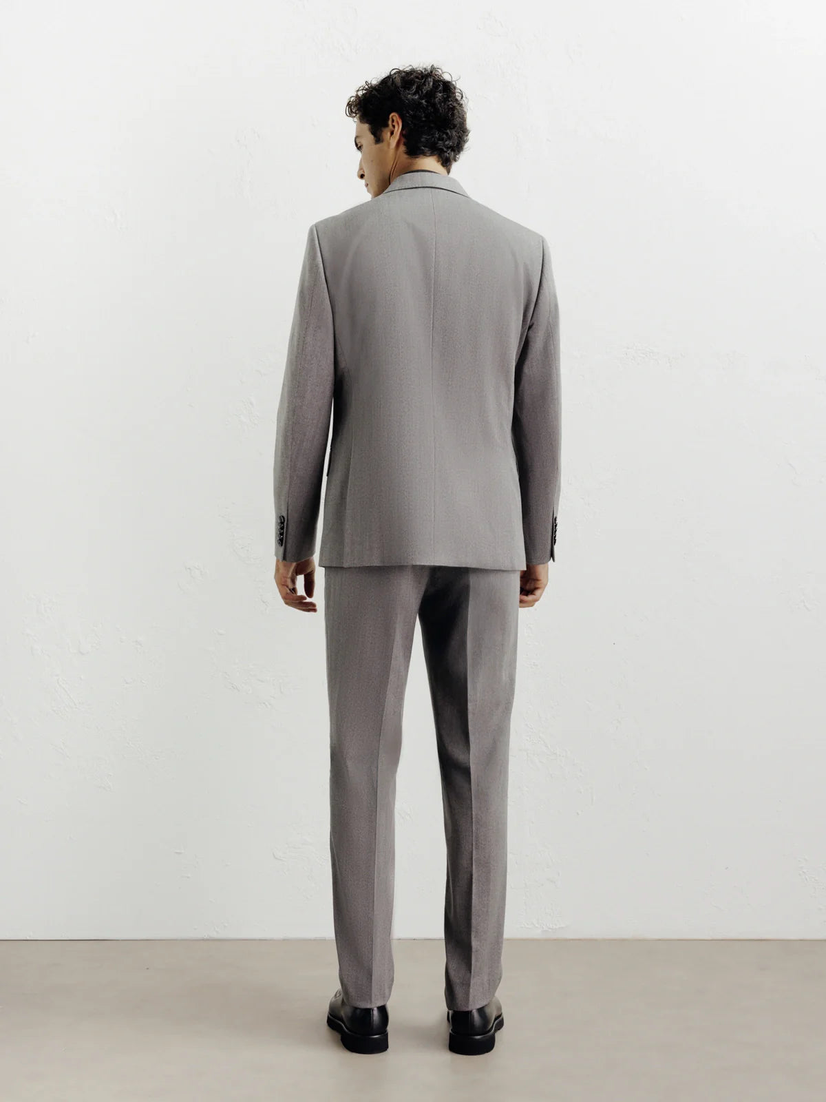 Costume croisé gris - IZAC