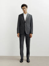 Costume 2 boutons anthracite - IZAC