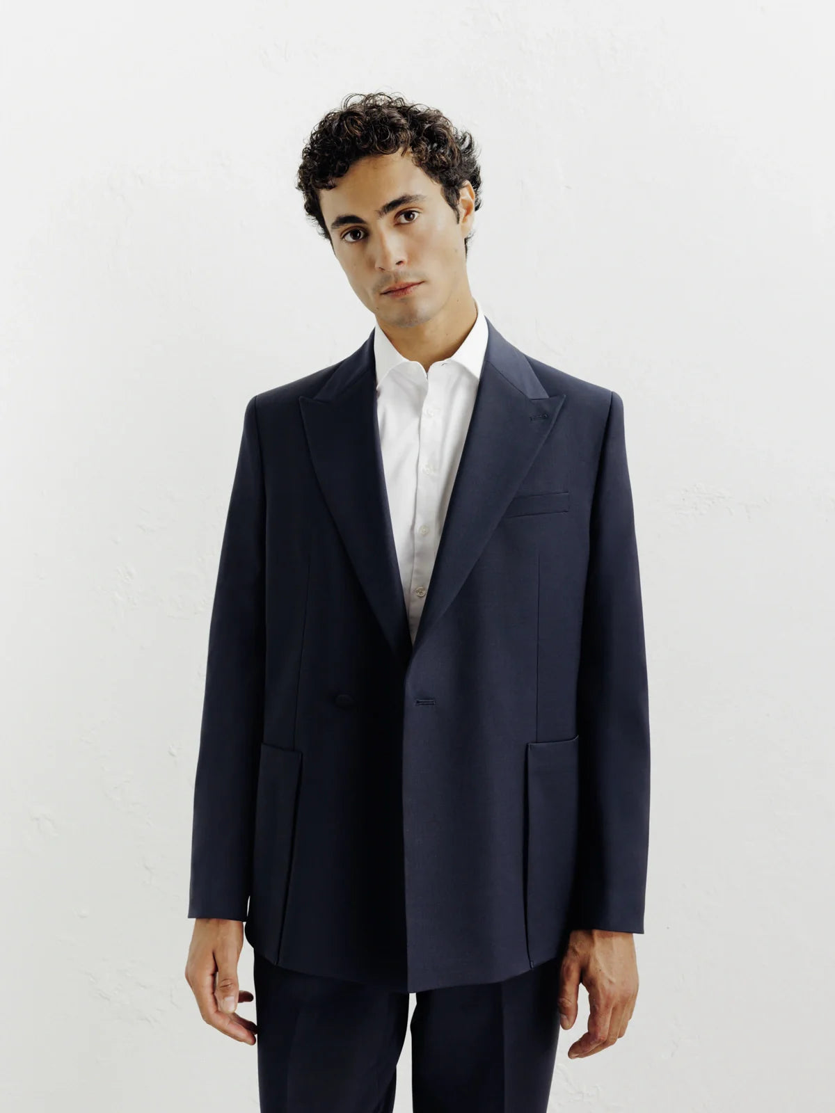 Costume croisé marine - IZAC