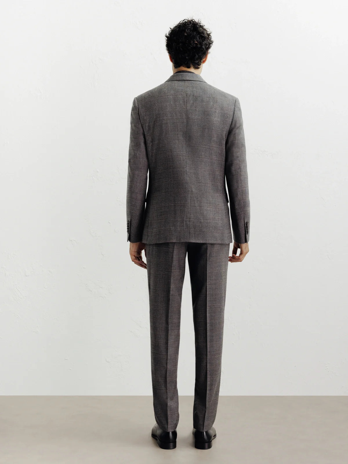 Costume 2 boutons taupe - IZAC