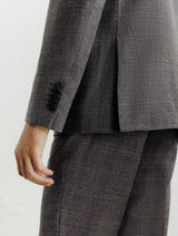 Costume 2 boutons taupe - IZAC