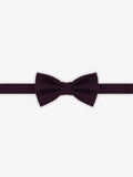 Noeud papillon uni bordeaux - IZAC