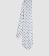 Cravate 8cm grise "Uriell" - IZAC