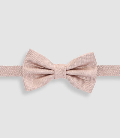 Nœud papillon en soie rose NPDUNDRA - IZAC