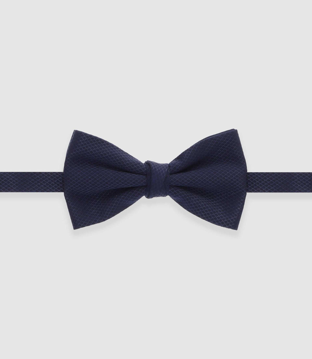 Nœud papillon effet satin marine NPULIX - IZAC