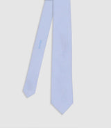 Cravate en tissu texturé bleue - IZAC