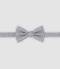 Nœud papillon à micro motifs bleu - IZAC