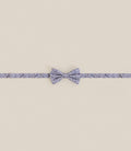 Noeud papillon en tissu fantaisie bleu - IZAC