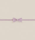 Noeud papillon tissu uni rose - IZAC