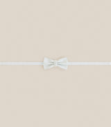 Noeud papillon tissu uni vert eau - IZAC