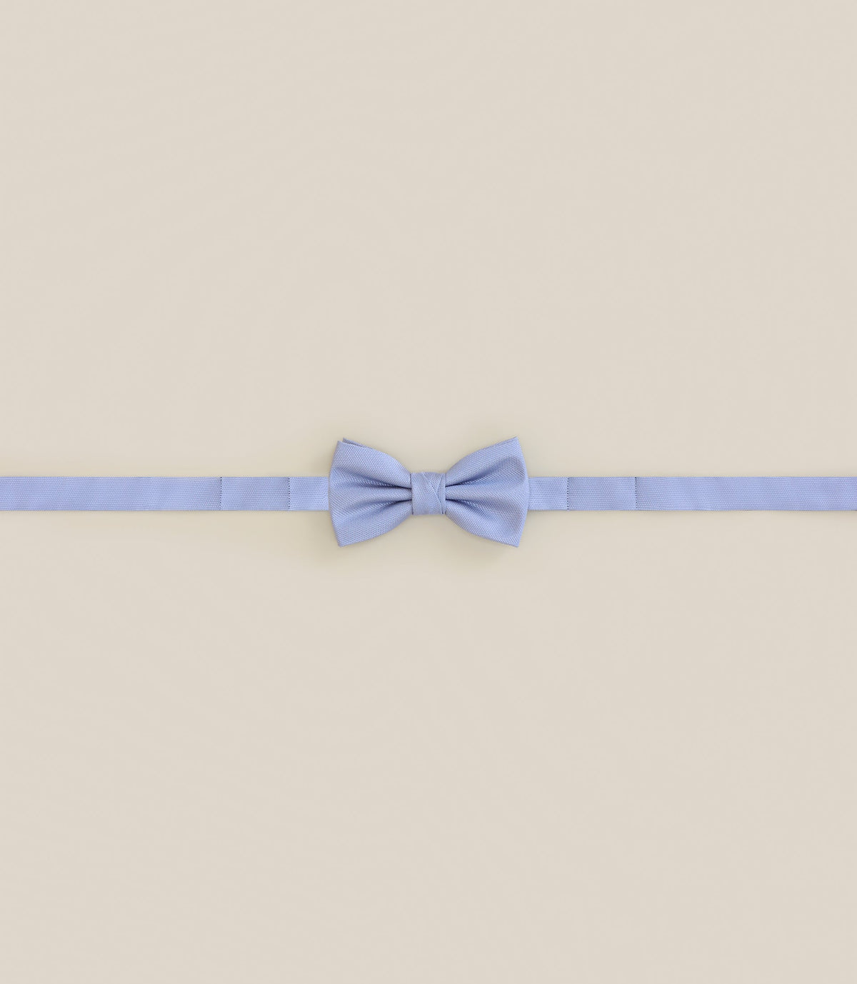 Noeud papillon 100% soie bleu ciel - IZAC