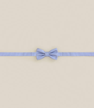 Noeud papillon 100% soie bleu ciel - IZAC