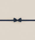 Noeud papillon 100% soie bleu canard - IZAC