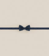 Noeud papillon 100% soie bleu canard - IZAC