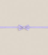 Noeud papillon 100% soie parme - IZAC