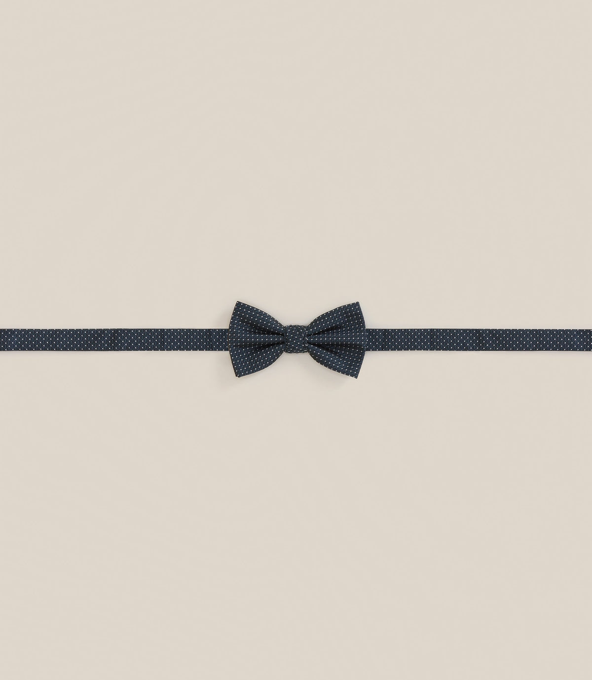 Noeud papillon avec micro motifs vert - IZAC