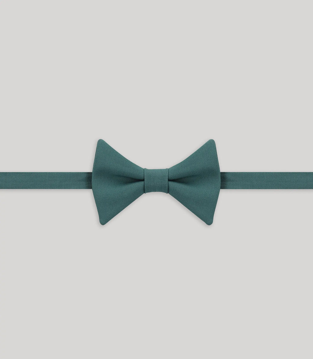 Nœud papillon uni vert - IZAC
