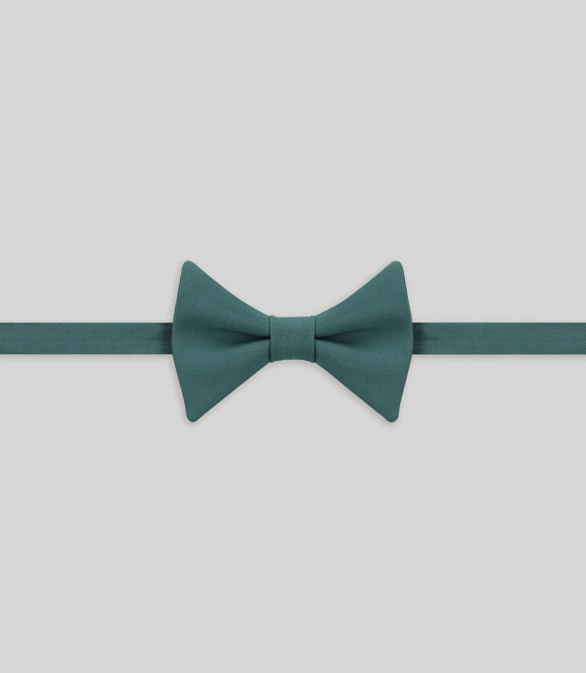 Nœud papillon uni vert - IZAC