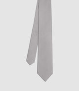 Cravate basique 7cm gris - clair MARTINE - IZAC