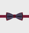 Noeud papillon duo marine bordeaux NPDUOTOM - IZAC