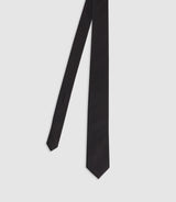 Cravates en soie à motifs noire - IZAC