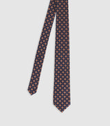 Cravate à fleurs marine - IZAC