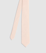 Cravate à motifs beige - IZAC