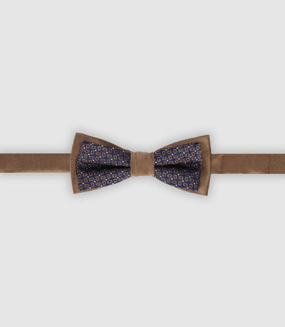 Nœud papillon en soie marine - IZAC