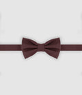 Nœud papillon uni bordeaux - IZAC