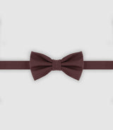 Nœud papillon uni bordeaux - IZAC