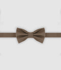 Nœud papillon uni marron clair - IZAC